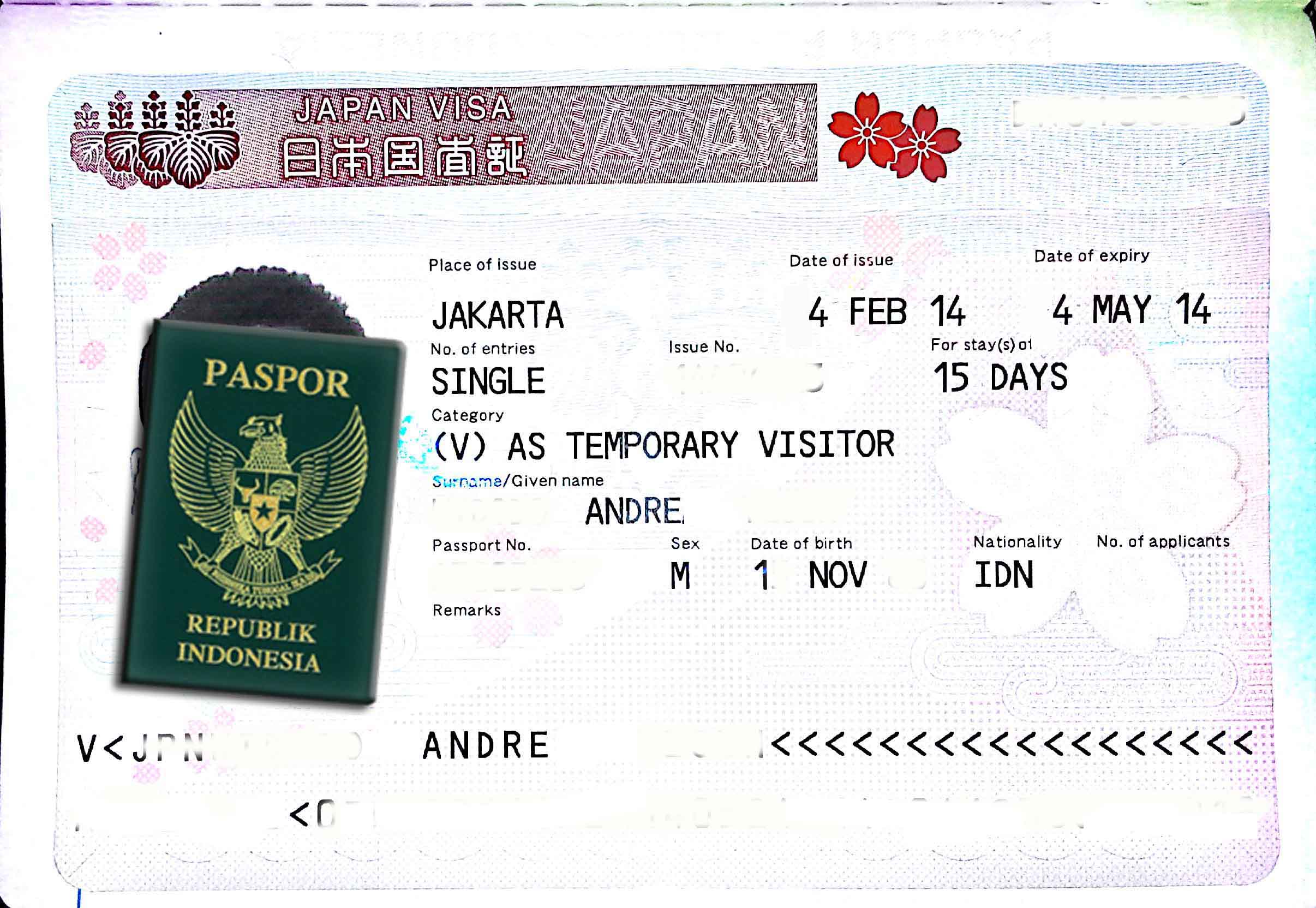 Passport issued